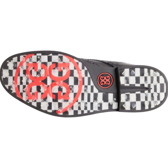 G/Fore Men’s Gallivanter Wingtip Golf Boots Shoes Onyx 12.5 13 NEW - Picture 10 of 10